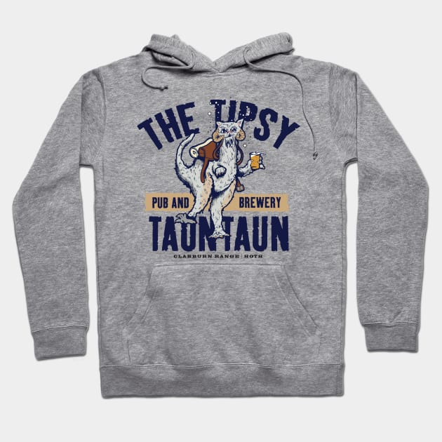 The Tipsy Tauntaun Hoodie by MindsparkCreative